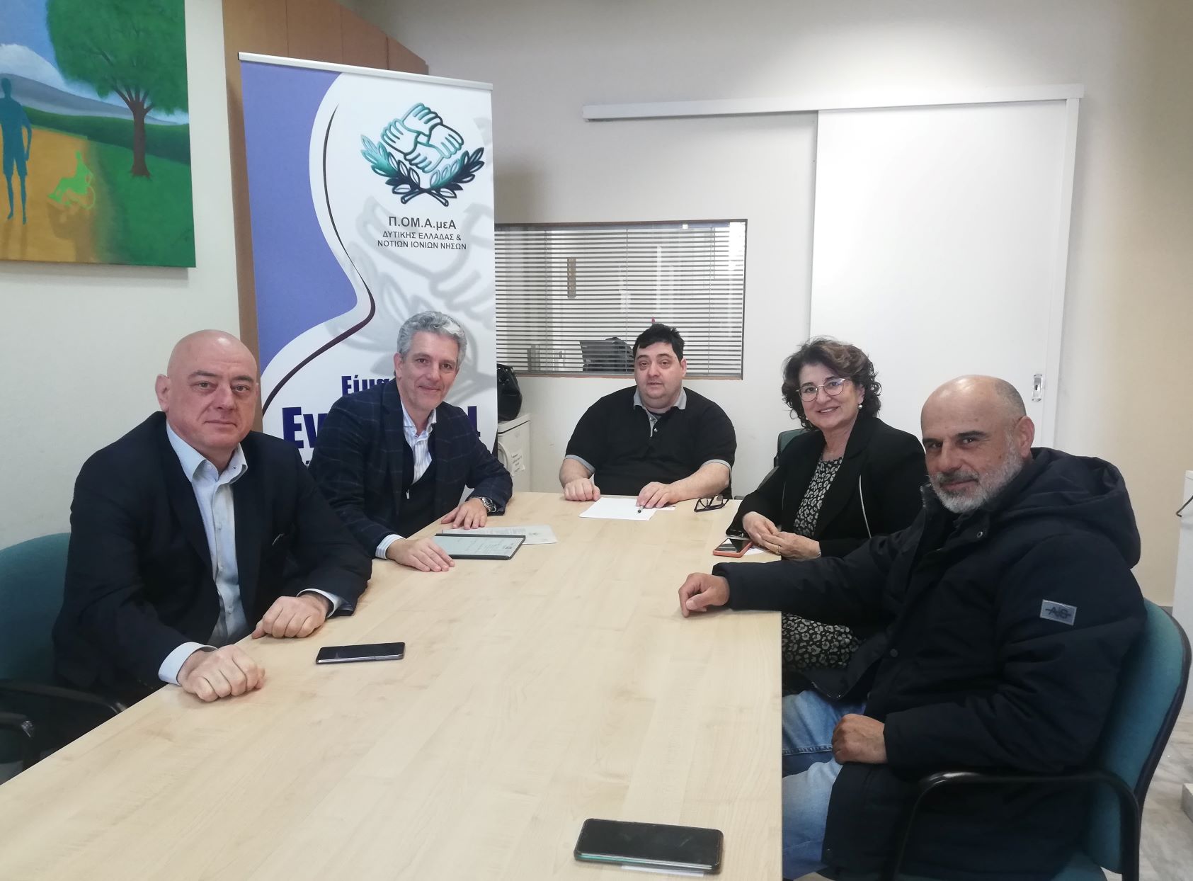 Περιφερειακή Ομοσπονδία Ατόμων με Αναπηρία Δυτικής Ελλάδας: Συνάντηση συνεργασίας με την "ΓΕΦΥΡΑ Α.Ε."