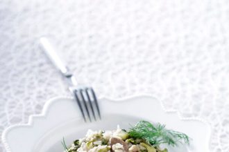 Εύκολο πιλάφι με τη μαγειρίτσα που περίσσεψε