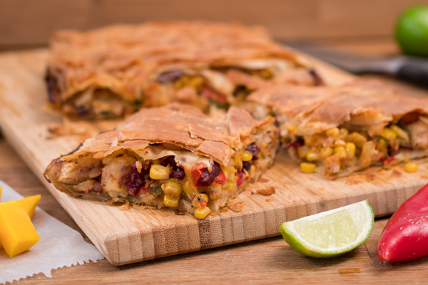 Πιπερόπιτα με κοτόπουλο