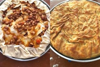 Πίτα με φασόλια