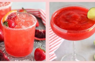 Φτιάχνουμε δροσερή, σπιτική Margarita φράουλα για καλοκαιρινές βραδιές