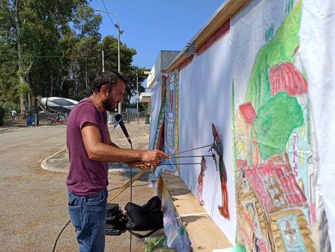 Παραστάσεις Καραγκιόζη στις παιδικές κατασκηνώσεις της Πλαζ