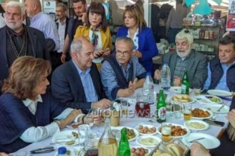Ντόρα Μπακογιάννη και Παύλος Πολάκης στο ίδιο τραπέζι στα Χανιά!