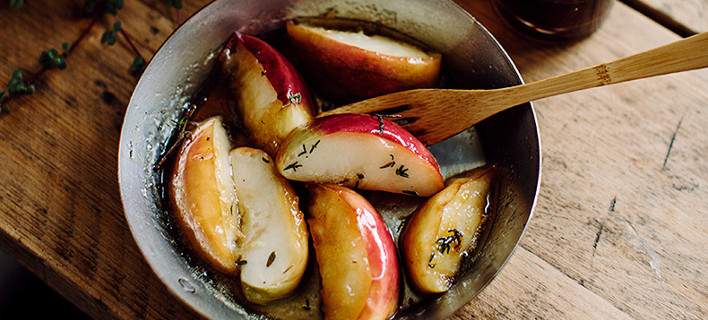 Μήλα στο τηγάνι; Υπέροχο!