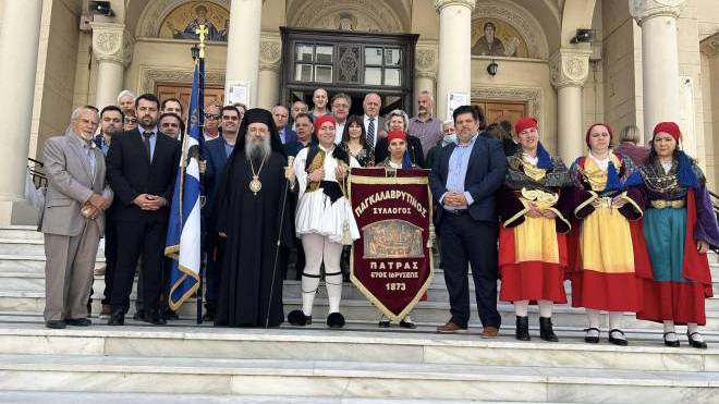 Ο Σύλλογος Αρκάδων Πάτρας και ο Παγκαλαβρυτινός τίμησαν τους Αγίους Νεομάρτυρες Δημήτριο και Παύλο