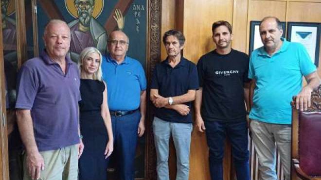 Συνάντηση του Εμπορικού Συλλόγου με τον Πρύτανη του Πανεπιστημίου Πατρών