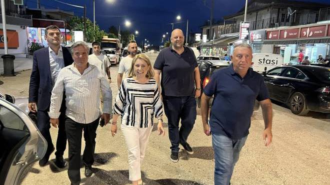 Η Χριστίνα Αλεξοπούλου με κλιμάκιο της ΝΔ ξανά στη Δυτική Αχαΐα