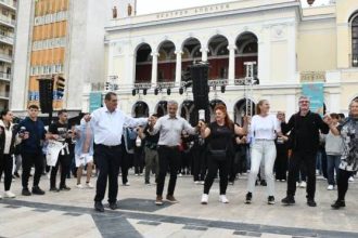 Ο Κώστας Πελετίδης έσυρε τον χορό!