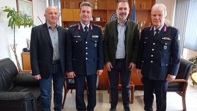 Ο Ανδρέας Κατσανιώτης στη Γενική Περιφερειακή Αστυνομική Διεύθυνση Δυτικής Ελλάδας