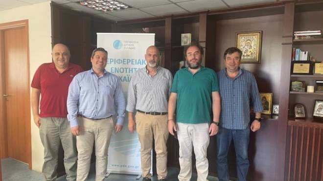 Σύσκεψη του Αντιπεριφερειάρχη, Χ.Μπονάνου, με το επιστημονικό προσωπικό του Καραμανδανείου Νοσοκομείου Παίδων