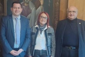 Συνάντηση Βασιλόπουλου με τον Πρύτανη του Πανεπιστημίου Πατρών