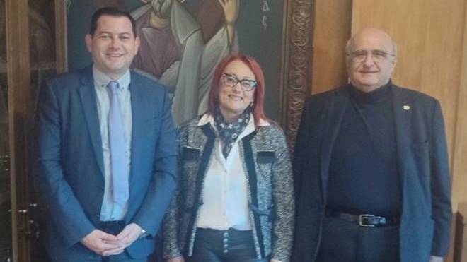 Συνάντηση Βασιλόπουλου με τον Πρύτανη του Πανεπιστημίου Πατρών