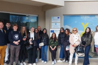 Συνεργασία του Europe Direct με τα μέλη του ευρωπαϊκού προγράμματος «Erasmus ΚΑ2 Youth2EU»