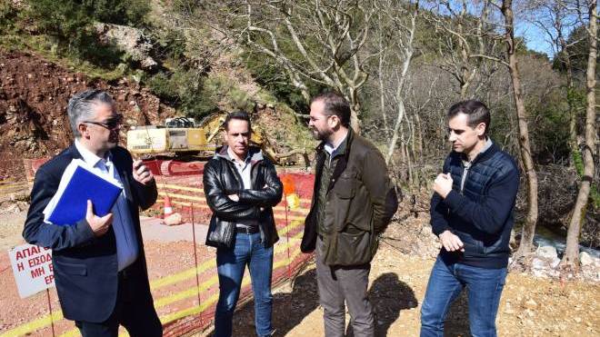 Σε φάση ολοκλήρωσης η γέφυρα του Πείρου πάνω από την Ι.Μ. Χρυσοποδαρίτισσας