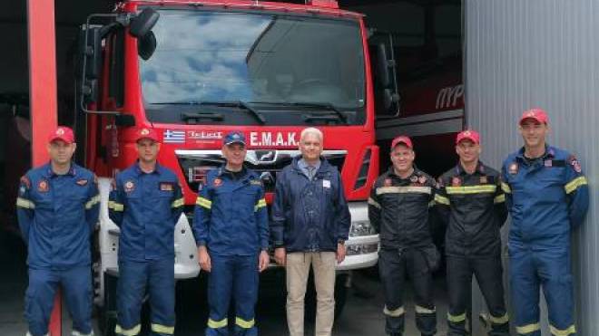 Την Ειδική Μονάδα Αντιμετώπισης Καταστροφών της Πάτρας (6η ΕΜΑΚ) επισκέφθηκε ο Φωκίων Ζαΐμης