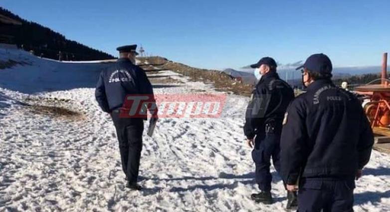 Viral έγινε μέσα σε λίγα λεπτά, η φωτογραφία των Αστυνομικών στα χιόνια! ΦΩΤΟ