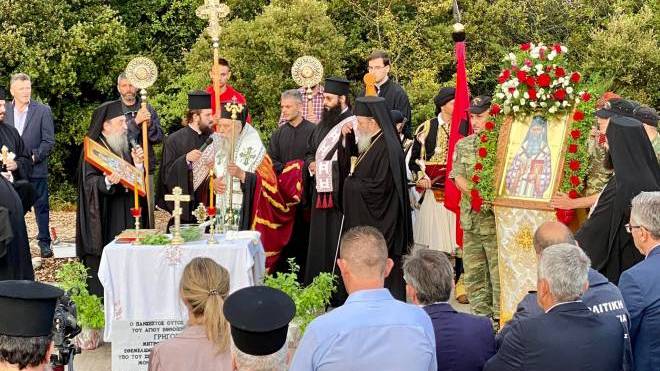 Πάτρα: Θεμελιώθηκε ο πρώτος Ιερός Ναός του Εθνοϊερομάρτυρος Γρηγορίου Δέρκων