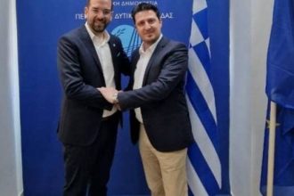 Με τον Νεκτάριο Φαρμάκη ο Πάνος Μπράμος