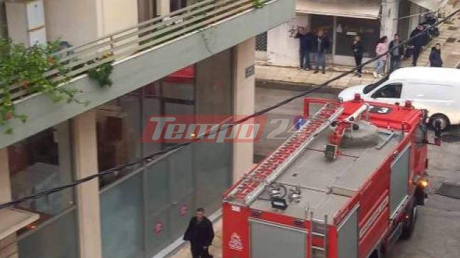 Πάτρα: Φωτιά σε διαμέρισμα - Κινητοποίηση της Πυροσβεστικής (ΦΩΤΟ)