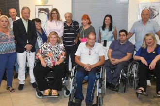 Η Αντιδήμαρχος Υγείας και Πρόνοιας, Βίβιαν Σαμούρη σε εκδήλωση ευαισθητοποίησης