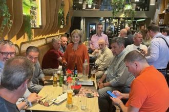 Με δημοσιογράφους συναντήθηκε η Χριστίνα Αλεξόπουλου