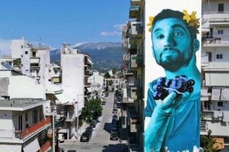 Έτοιμη η 4η τοιχογραφία του ArtWalk 7 στην Πάτρα!