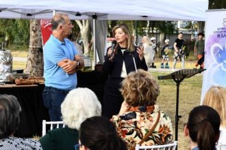 Η Αντιδήμαρχος Βίβιαν Σαμούρη στην εκδήλωση με θέμα: «Μαζί Επιλέγουμε τον υγιεινό τρόπο ζωής μας»