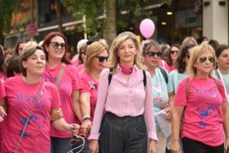 Βίβιαν Σαμούρη & Ήρα Κουρή στην εκδήλωση Pink The City 2023