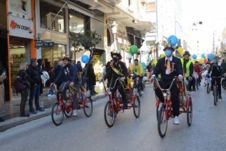 Καρναβαλική ποδηλατάδα θα αναστατώσει ευχάριστα την Πάτρα