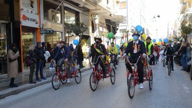 Καρναβαλική ποδηλατάδα θα αναστατώσει ευχάριστα την Πάτρα