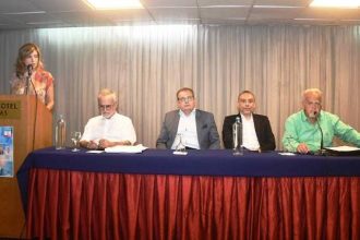 Η Βίβιαν Σαμούρη στην ημερίδα του περιοδικού «Πατρινόραμα» για τον καρκίνο