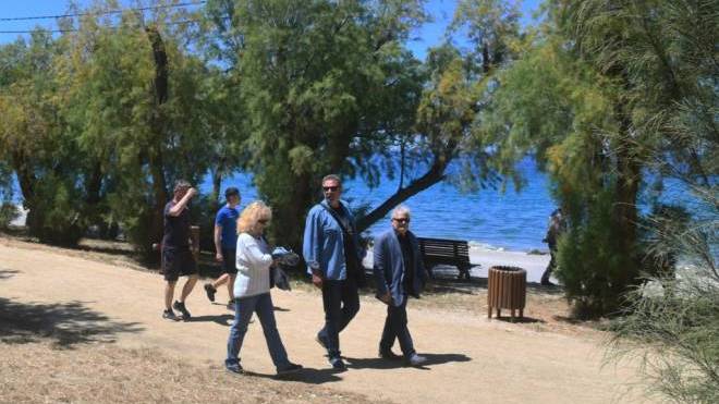 Ο Τάκης Πετρόπουλος στο Έλος της Αγυιάς για την ολοκλήρωση των εργασιών Πρασίνου και στο Πλατανόδασος