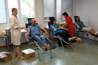 Εθελοντική αιμοδοσία στο Ελληνικό Ανοικτό Πανεπιστήμιο στην Πάτρα