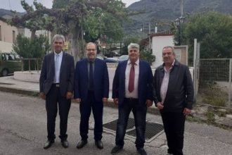 Στην Ελίκη ο Μαρίνος Σκανδάμης