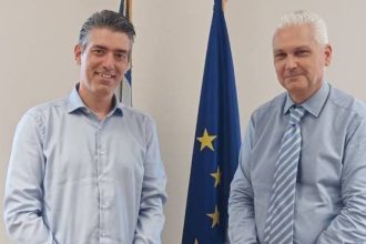 Φ. Ζαΐμης: Συνάντηση με το νέο Γενικό Γραμματέα Έρευνας και Καινοτομίας, Αναστάσιο Γαϊτάνη