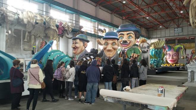 Εκπαιδευτικές επισκέψεις στο Καρναβαλικό Εργαστήρι