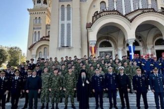 Πάτρα: Εκκλησιασμός Ενόπλων Δυνάμεων και Σωμάτων Ασφαλείας στον Άγιο Ανδρέα (ΦΩΤΟ)