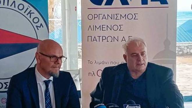 Υπογραφή συνεργασίας ΟΛΠΑ και Ιστιοπλοϊκού Ομίλου Πατρών