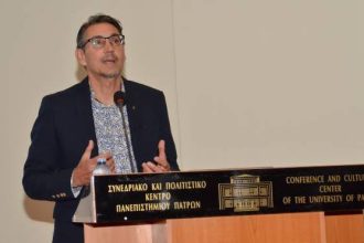 Ο Χρυσός Ολυμπιονίκης Ιστιοπλοΐας Νικόλας Κακλαμανάκης στο Συνεδριακό και Πολιτιστικό Κέντρο του Πανεπιστημίου Πατρών