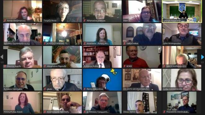 Εκοψε την πίτα του ο Ροταριανός Ομιλος Πάτρας