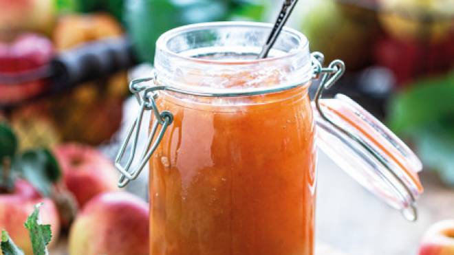 Σπιτική μαρμελάδα μήλο