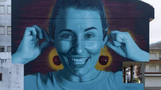 Ο Mon Devane στην Πάτρα για την 4η τοιχογραφία του ArtWalk 7