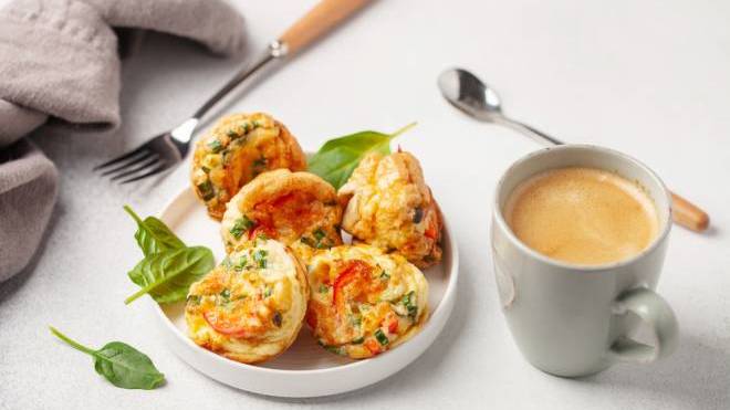 Αλμυρά muffins αυγού