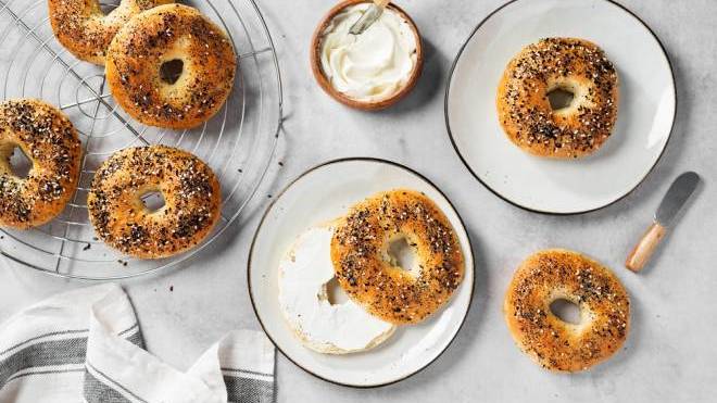 Σπιτικά bagels