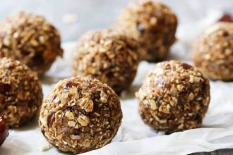 Energy balls με φυστικοβούτυρο, βρώμη και ξηρούς καρπούς