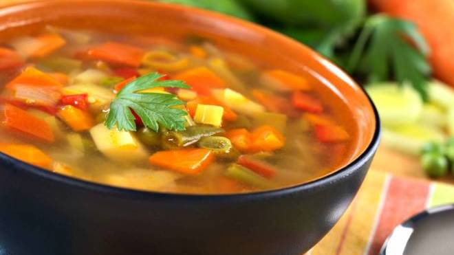 Εύκολη σούπα λαχανικών