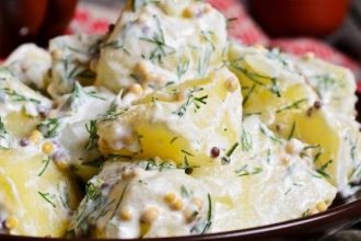 Πατατοσαλάτα με μόλις 130 θερμίδες