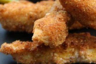 Μπατονέτες κοτόπουλου, σπιτικές