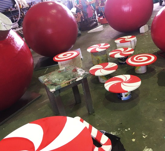 Πάτρα: Χριστουγεννιάτικες κατασκευές από τους εργαζόμενους του δήμου! ΦΩΤΟ