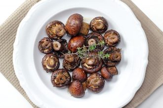 Μανιτάρια ψητά με μπαλσάμικο